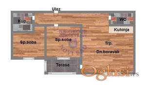 Fenomenalan trosoban stan u izgradnji